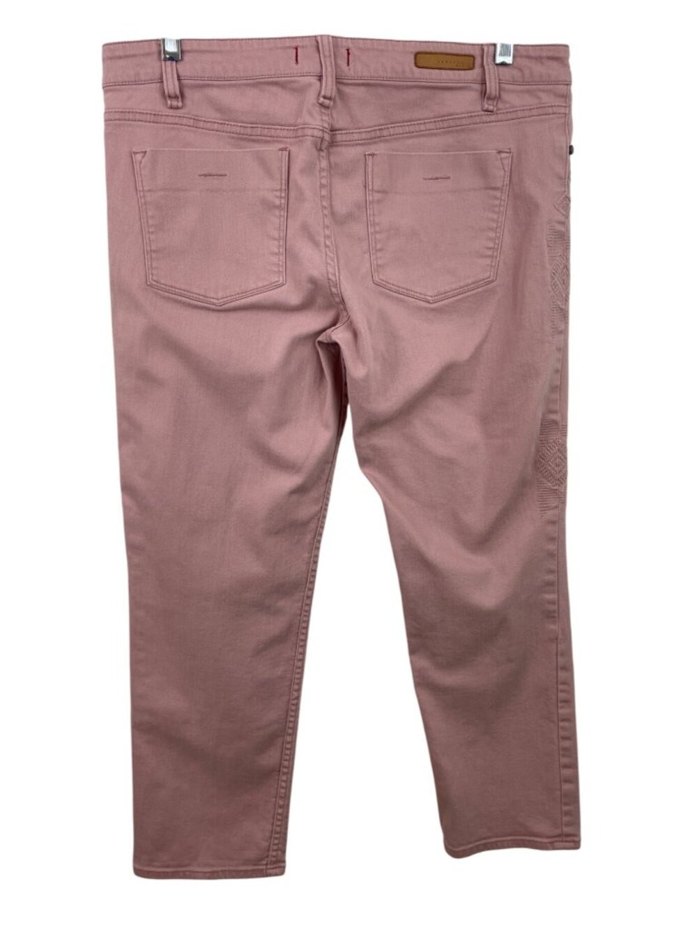Sanctuary Womens Pink Cotton Blend Straight-Leg Jeans Size 29 - Picture 2 of 10